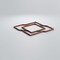 Ekena Millwork Extra Small Monument Decorative Fretwork Wood Wall Panels, Red Oak, 7 3/8"W x 7 3/8"H x 3/8"T WALW08X08X0375MMTRO - alternate 3